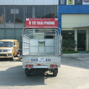 Xe tải Dongben DB1021/KM.02 thùng khung mui, tải trọng 810Kg